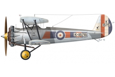 17TH SQN RAF BRISTOL BULLDOG Mk II A #812 1/48 SMER 